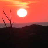 Sunrise from our stoep in Struisbaai